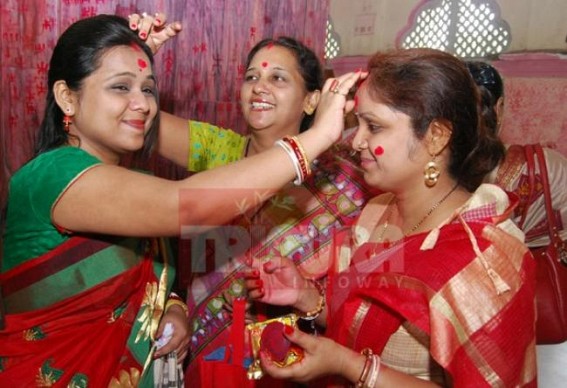 Tripura celebrating its traditional Ambubachi festival